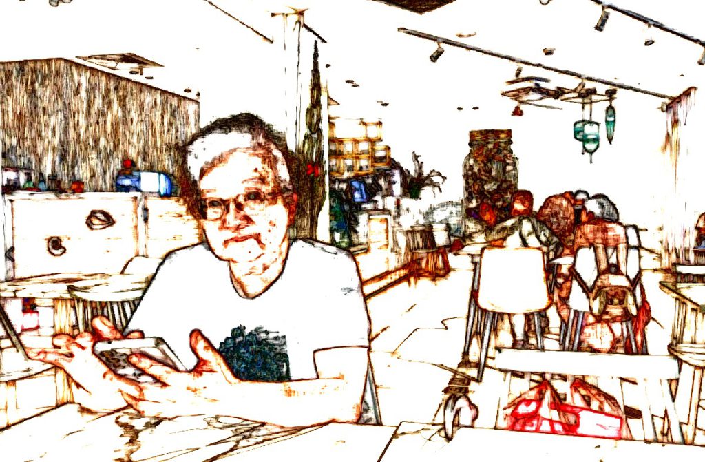 Odessa 彩色素描插圖